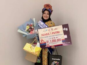 Read more about the article Mahasiswa BCB UINFAS Bengkulu Raih Juara 1 Putri Duta Genre Provinsi Bengkulu 2022