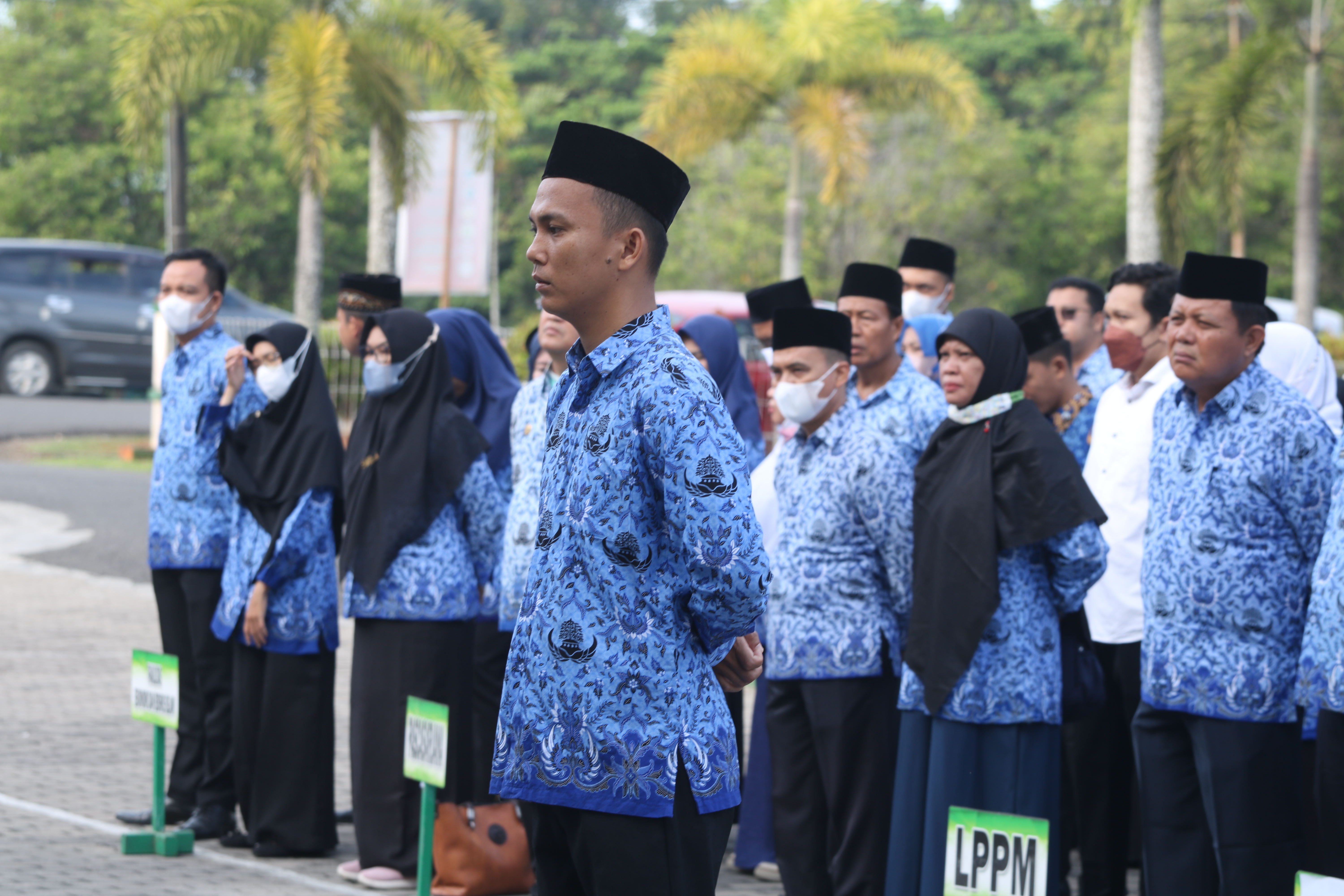 You are currently viewing Apel Gabungan,Rektor UIN Bengkulu  Ingatkan Kedisiplinan Pegawai