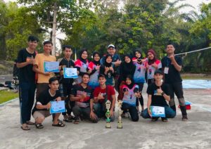 Turnamen Volly FEBI Cup Berakhir, Calon PESONA UIN Bengkulu Raih Juara