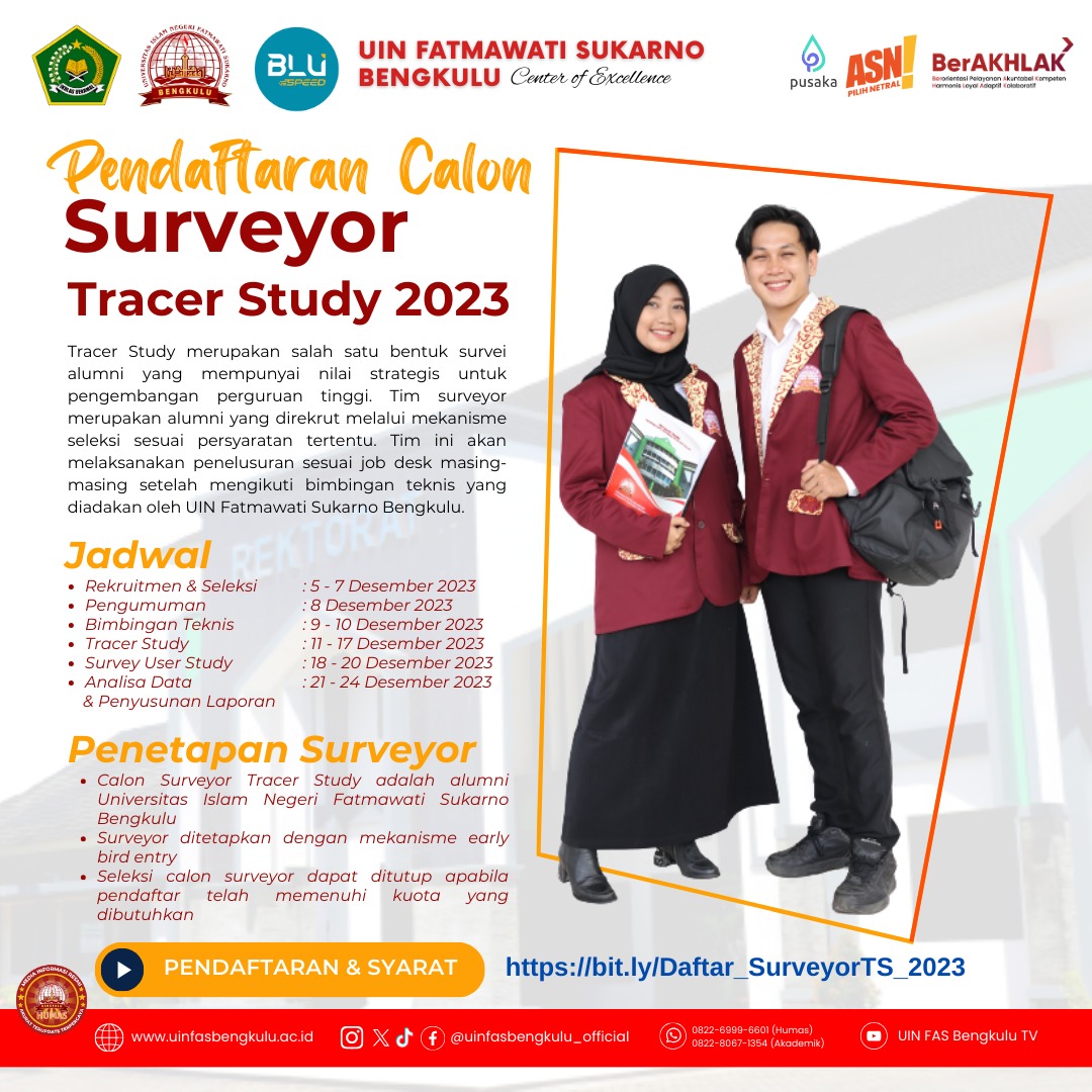 You are currently viewing Tracer Study Alumni UIN Fatmawati Sukarno Bengkulu