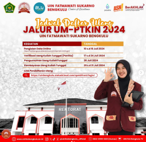 Read more about the article PENGUMUMAN UJIAN MASUK & PENDAFTARAN ULANG MAHASISWA BARU JALUR MANDIRI T/A 2022/2023