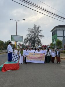 Pawai Karnaval Santri Meriahkan Peringatan Hari Santri Nasional 2023 di UIN Fatmawati Sukarno Bengkulu