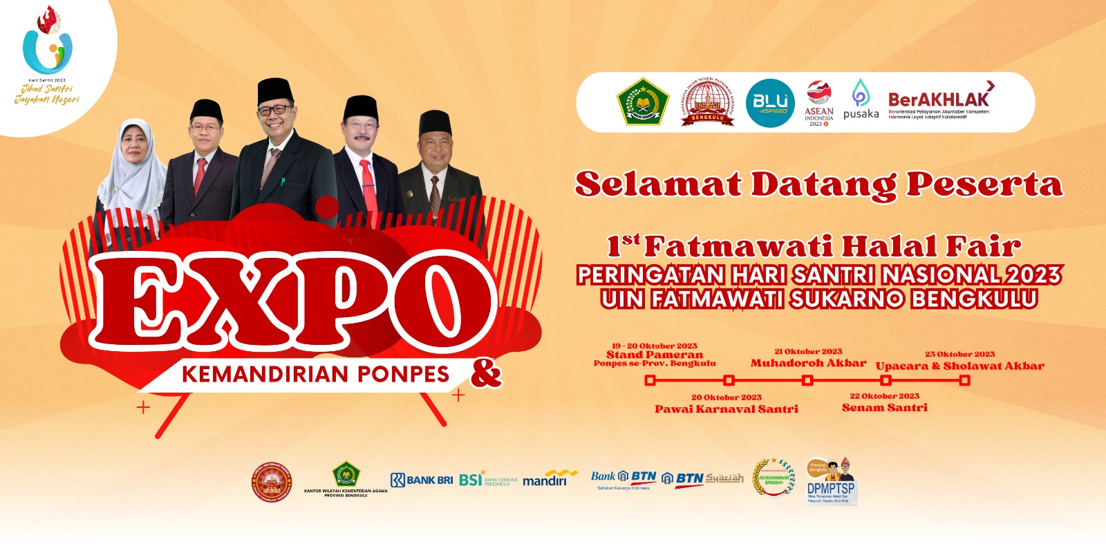 You are currently viewing UINFAS Bengkulu Gelar Expo Menyambut Hari Santri.