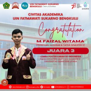 Read more about the article MAHASISWA UINFAS BENGKULU BERHASIL UKIR PRESTASI KEJUARAAN NASIONAL