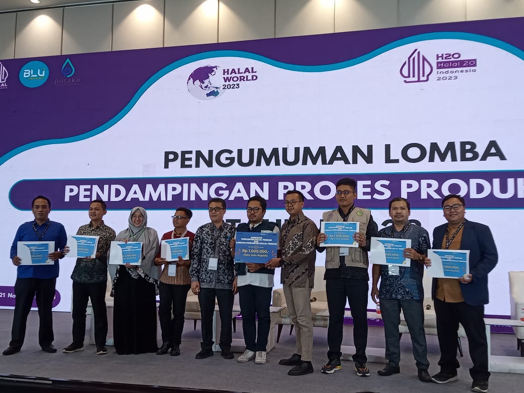 Read more about the article Pusat Halal UIN Fatmawati Sukarno Bengkulu Terima Apresiasi LP3H Terbaik International Halal Conference (H20) Halal World 2023