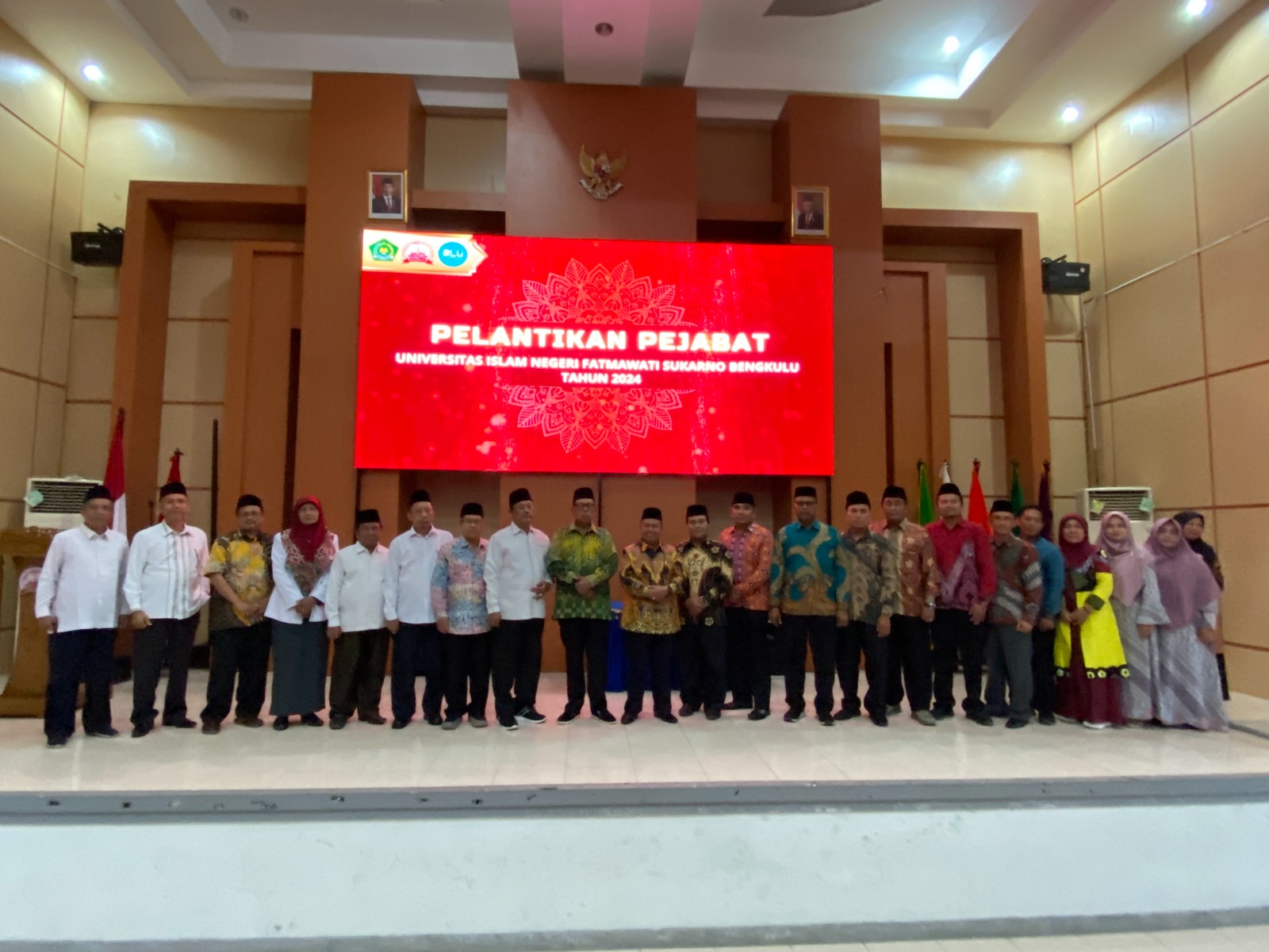 Read more about the article Rektor Lantik 8 Pejabat UIN FAS Bengkulu