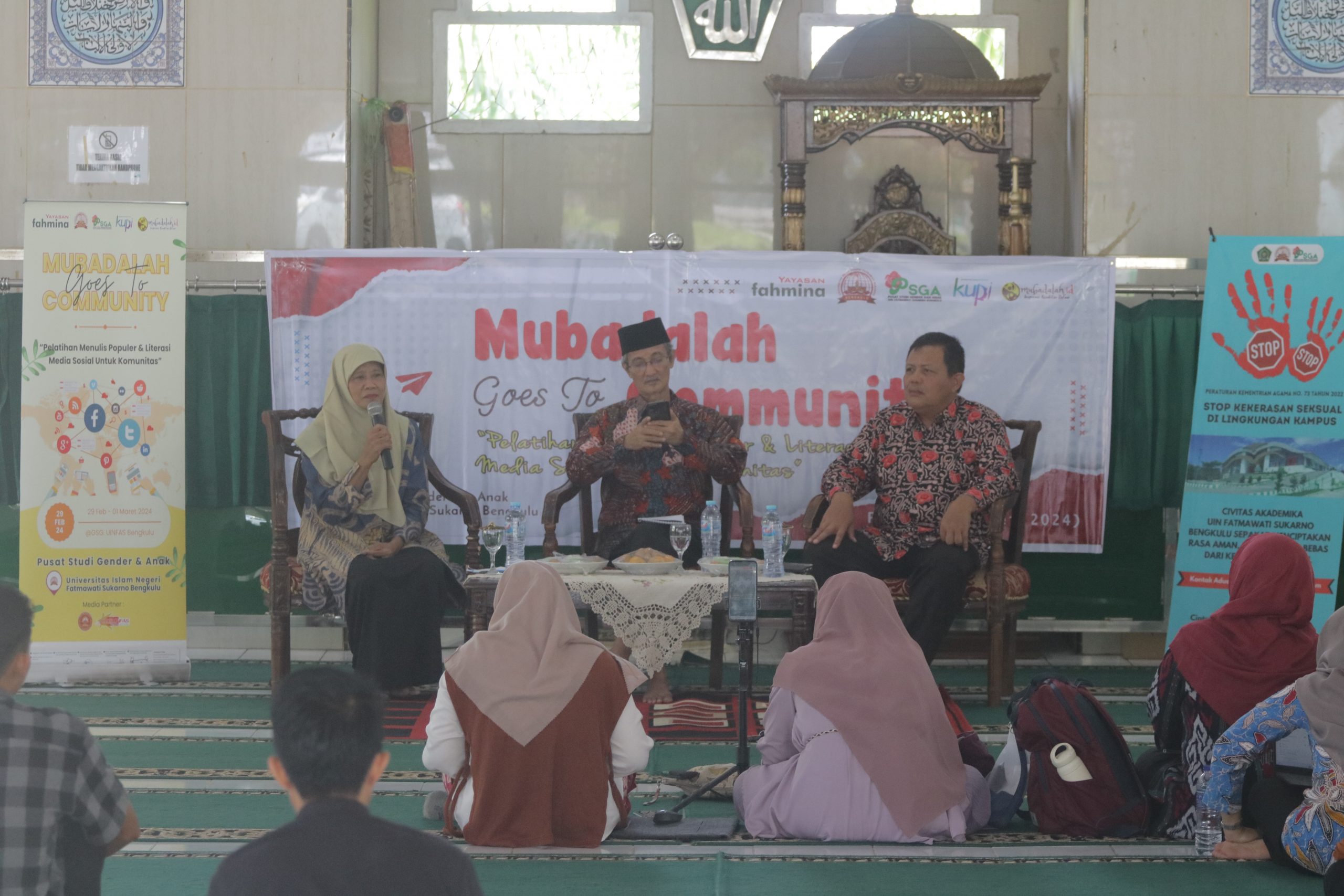 You are currently viewing MUBADALAH GOES TO COMMUNITY PUSAT STUDI GENDER DAN ANAK UIN FAS BENGKULU