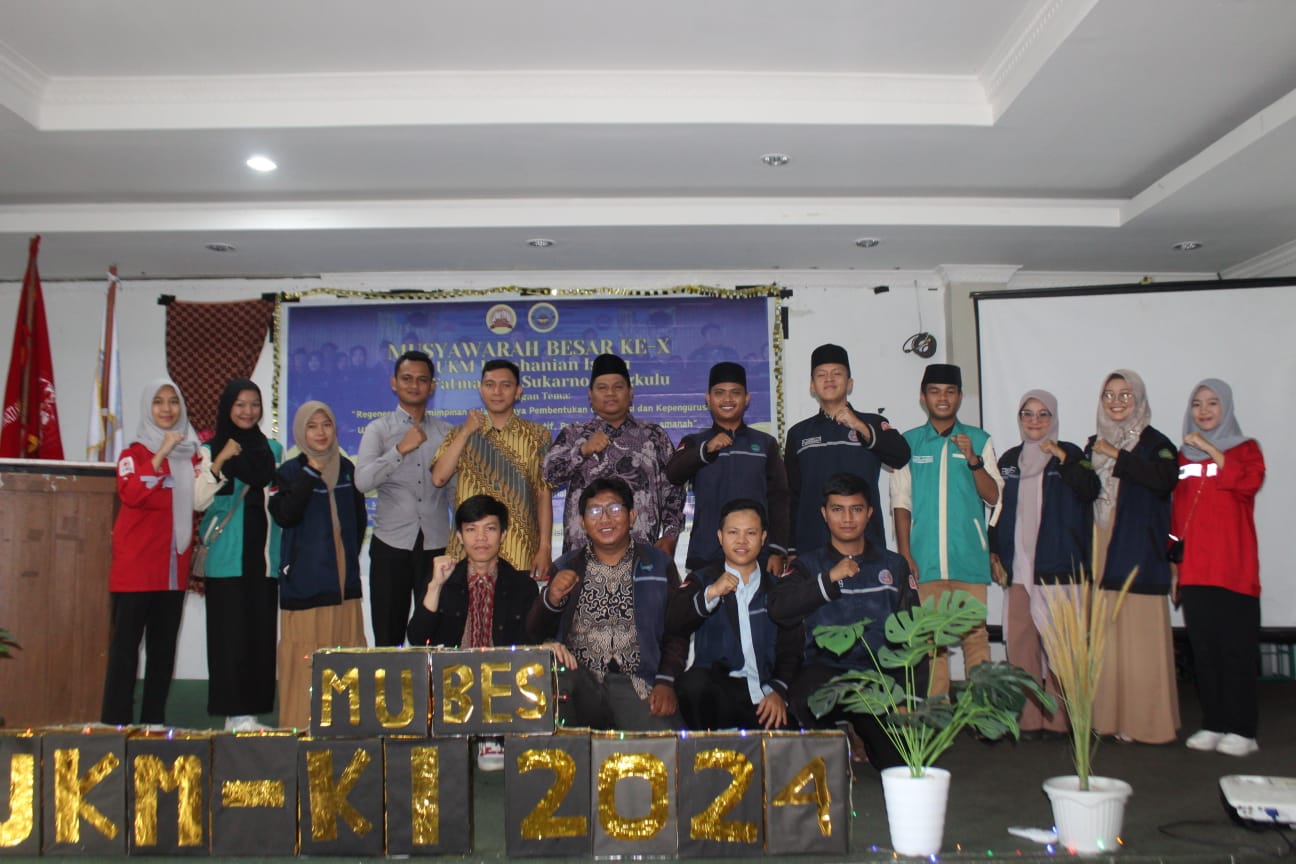 Read more about the article Musyawarah Besar UKM KI UIN FAS Bengkulu ke-X Tahun 2024: Regenerasi Kepemimpinan untuk Pembentukan Organisasi yang Lebih Berkualitas