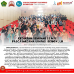 Kegiatan seminar S2 MPI Pascasarjana Universitas Islam Negeri Fatmawati Soekarno Bengkulu