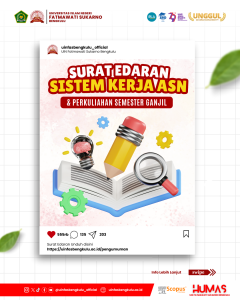 Read more about the article UIN Fatmawati Sukarno Bengkulu Terbitkan Surat Edaran Penyesuaian Sistem Kerja ASN dan Perkuliahan Semester Ganjil 2025/2026