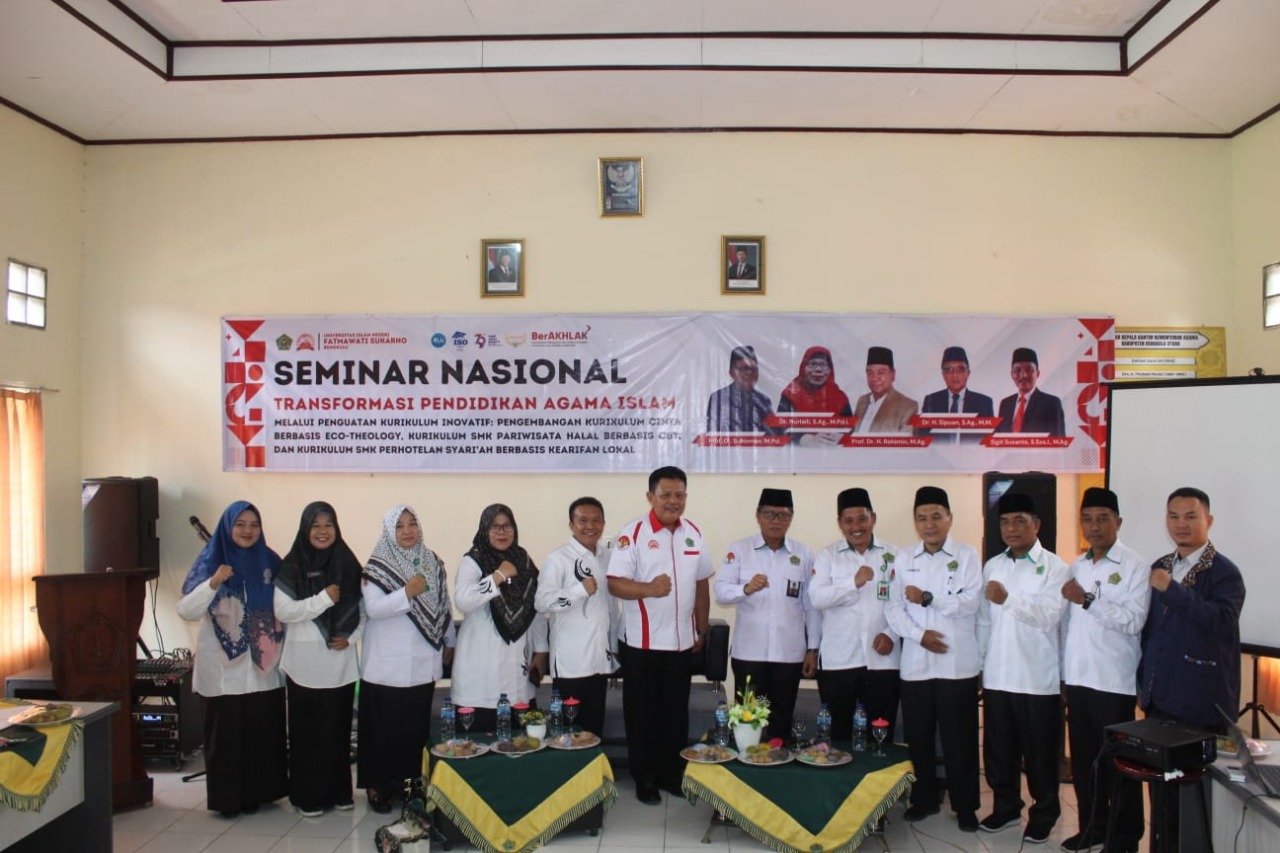 You are currently viewing UIN Fatmawati Sukarno Bengkulu Gelar Seminar Nasional: Transformasi Pendidikan Agama Islam Lewat Kurikulum Inovatif