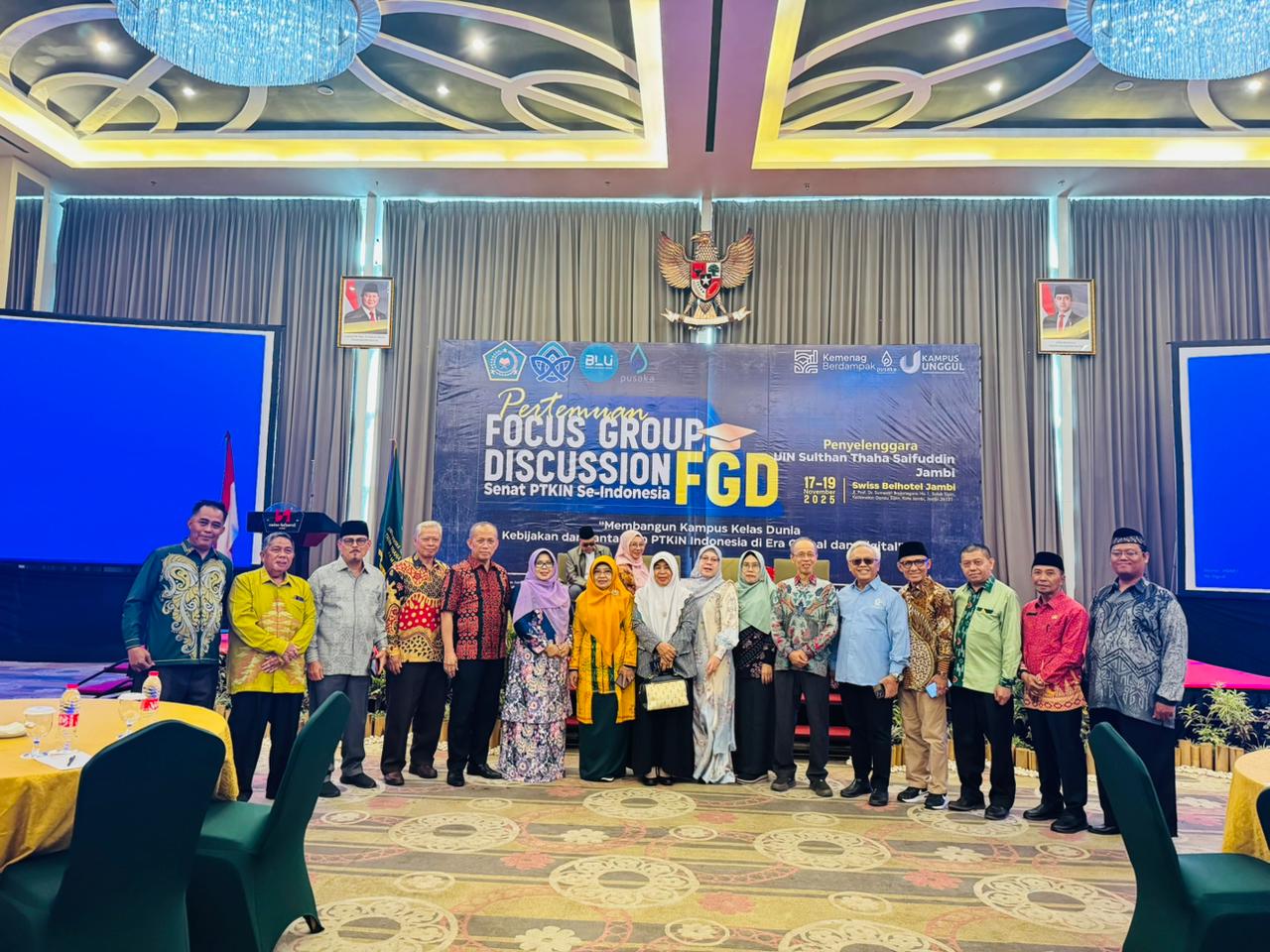 You are currently viewing UIN Fatmawati Sukarno Bengkulu Hadiri FGD Forum Senat PTKIN se-Indonesia 2025 di Jambi