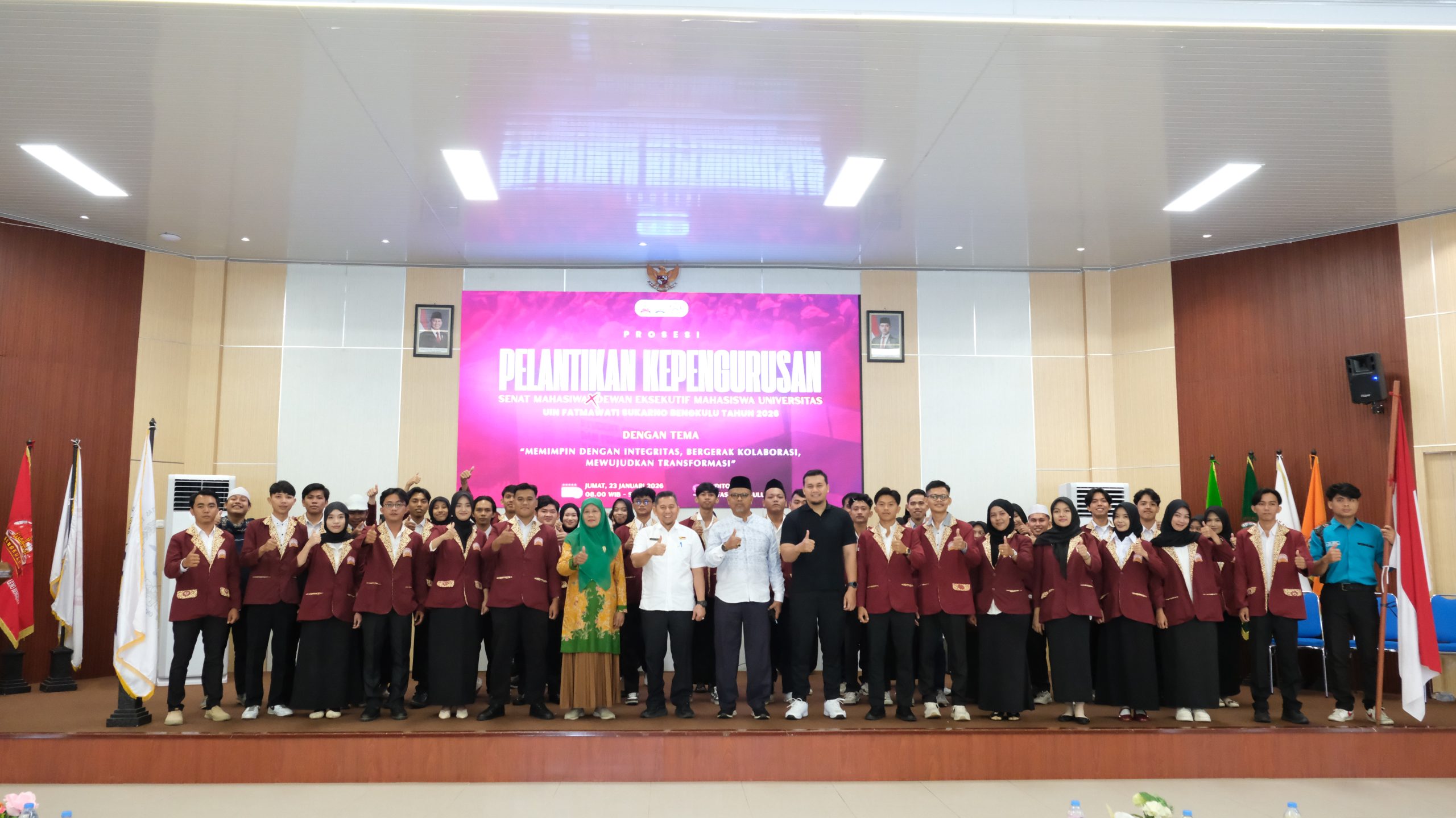 Read more about the article 49 Pengurus SEMA dan DEMA UINFAS Bengkulu Resmi Dilantik, Angkat Peran Pemerintah dalam Pembangunan Kota