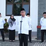 Pimpin Apel Pagi, Rektor UINFAS Bengkulu Tekankan Percepatan Rehab Masjid dan Kesiapan Agenda Strategis Kampus