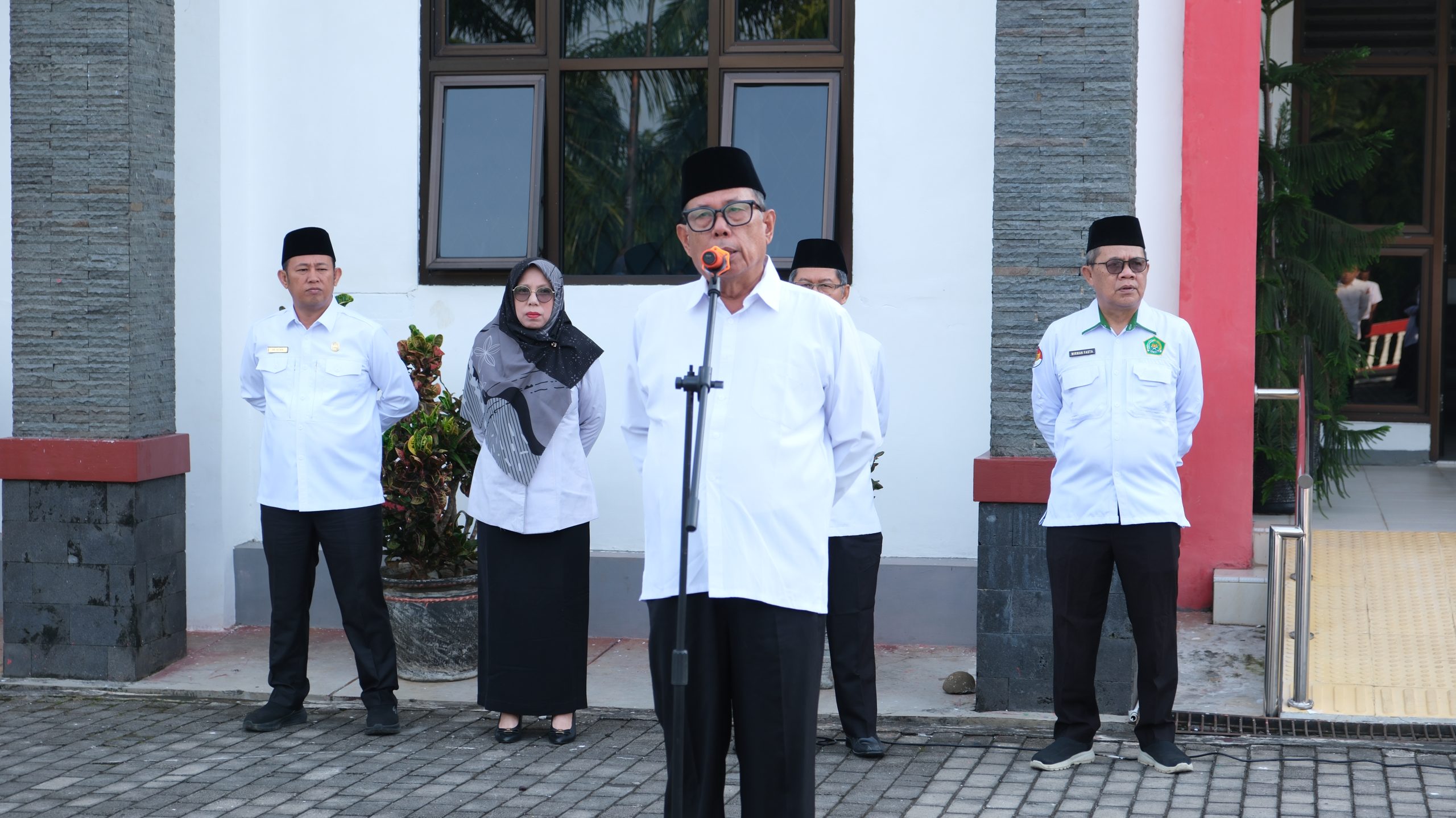 You are currently viewing Pimpin Apel Pagi, Rektor UINFAS Bengkulu Tekankan Percepatan Rehab Masjid dan Kesiapan Agenda Strategis Kampus