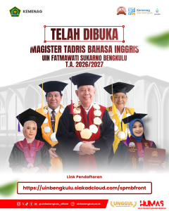 Read more about the article UIN Fatmawati Sukarno Bengkulu Resmi Buka Program Magister Tadris Bahasa Inggris Tahun Akademik 2026/2027