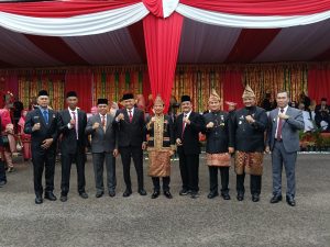 Rektor UINFAS Bengkulu Hadiri Upacara Hari Jadi ke-307 Kota Bengkulu