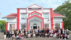 FUAD Gelar Senam Bersama dan Halal Bihalal, Pererat Kebersamaan Civitas Akademika