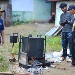 Pendampingan Lanjutan Pengelolaan Sampah Plastik di Ponpes Pancasila Bengkulu, Diolah Jadi Paving Blok dan BBM