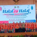 DWP UINFAS Bengkulu Hadiri Halal Bihalal dan Rakor DWP Kemenag RI, Perkuat Sinergi Nasional