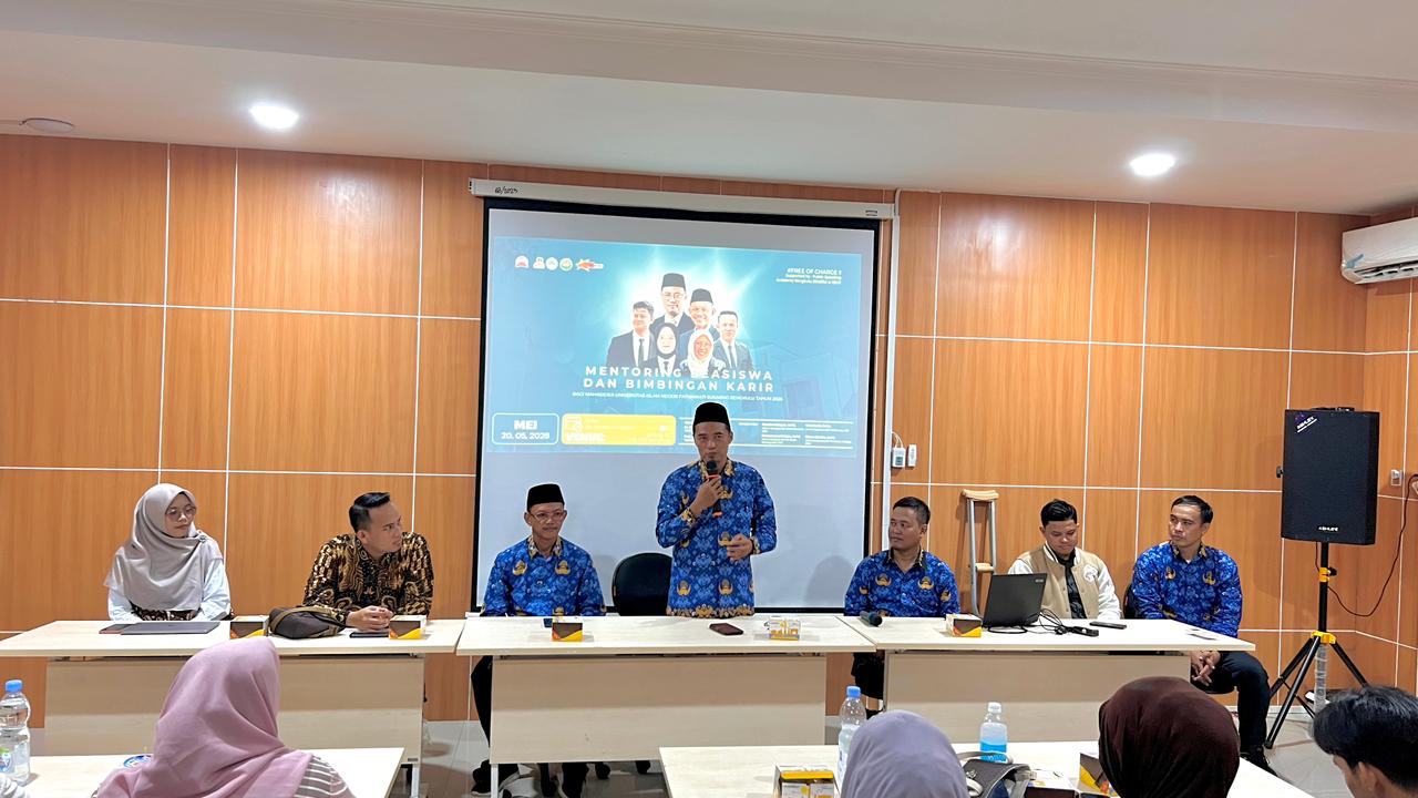 You are currently viewing CDC UINFAS Bengkulu Buka Akses Karier dan Beasiswa Lewat Program Mentoring, Warek III: Manfaatkan Kesempatan Ini Sebaik Mungkin