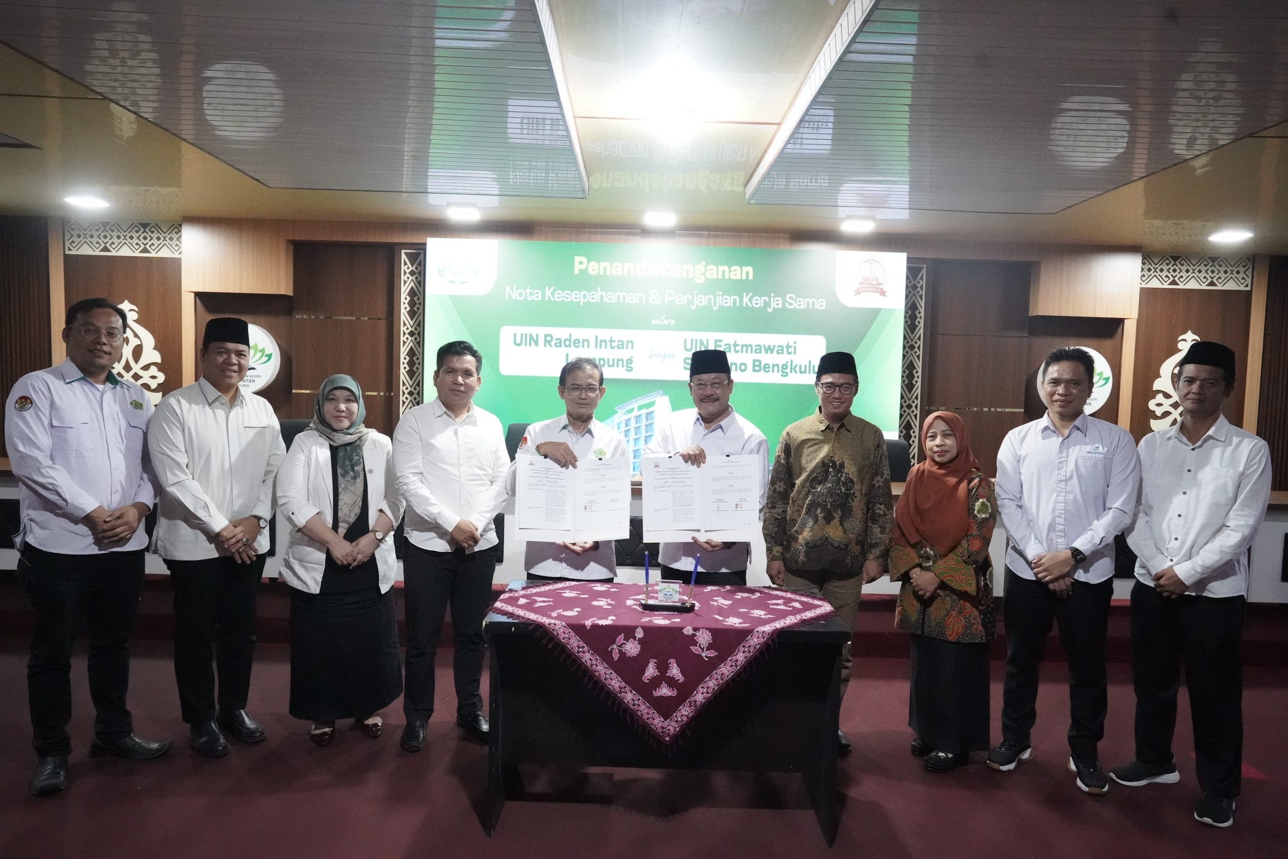 Read more about the article Sinergi Dua PTKIN, UIN Fatmawati Sukarno Bengkulu dan UIN Raden Intan Lampung Sepakati Kerja Sama Tridharma