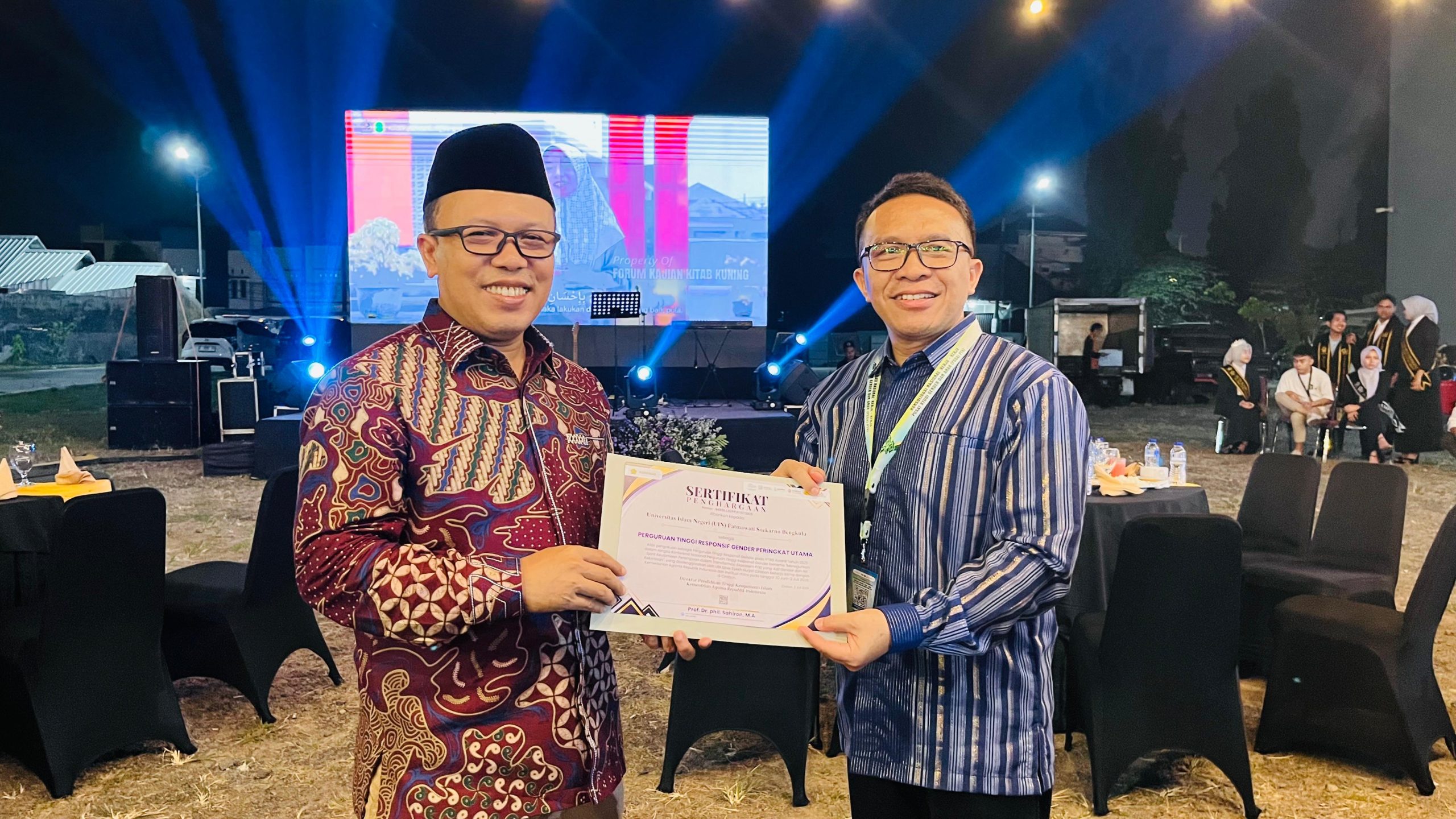 You are currently viewing UIN Fatmawati Sukarno Bengkulu Raih Peringkat Utama PTRG Award 2025, Perkuat Komitmen Membangun Kampus Inklusif dan Responsif Gender