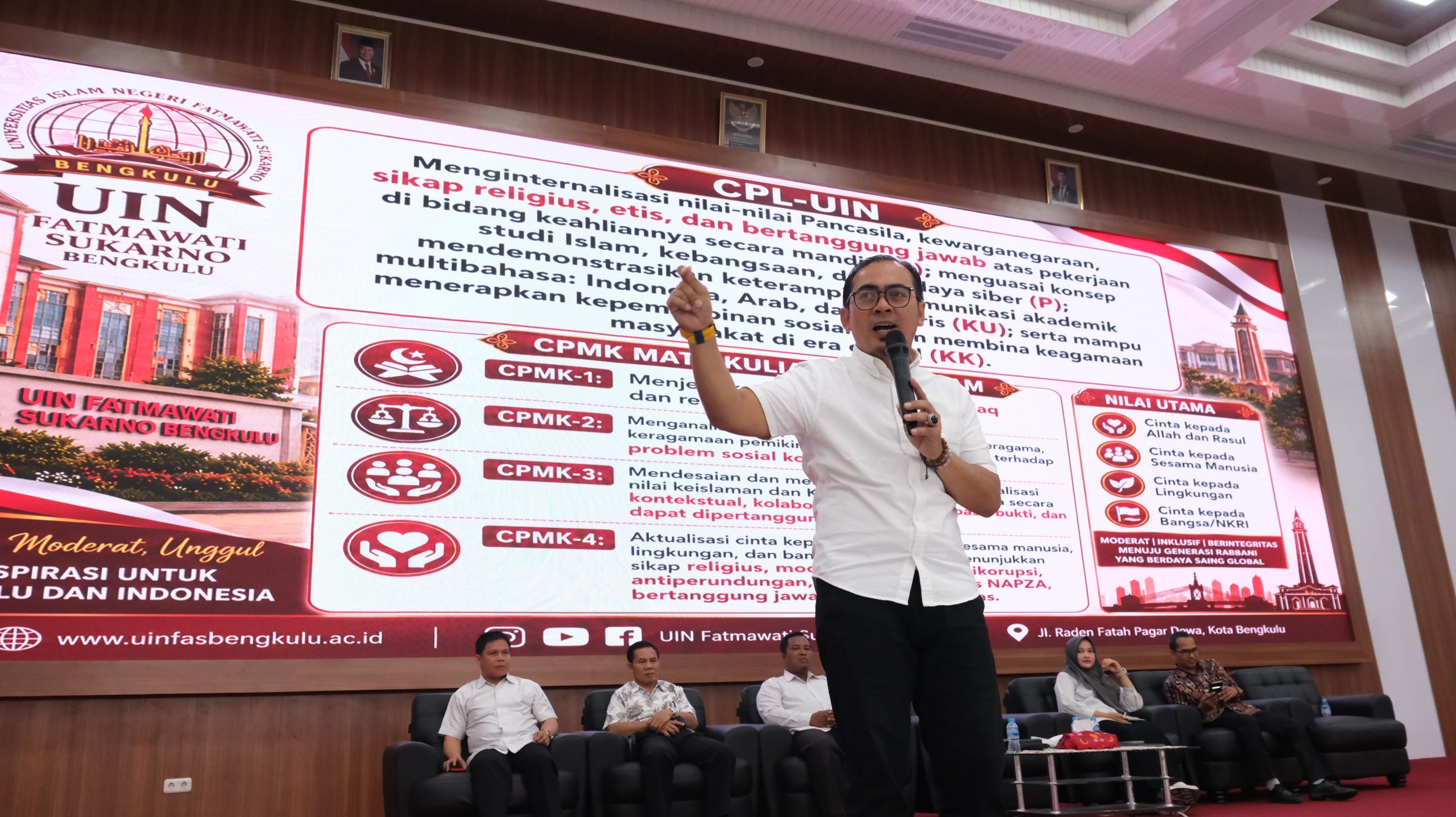 You are currently viewing Sambut Tahun Akademik 2026/2027, UIN FAS Bengkulu Bekali Mahasiswa Baru Lewat Kuliah Iftitah