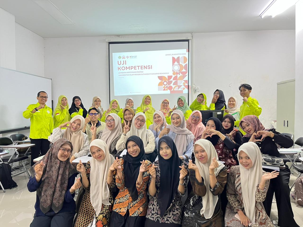 You are currently viewing Tingkatkan Kompetensi SDM, UIN FAS Bengkulu Gelar Uji Sertifikasi Profesi