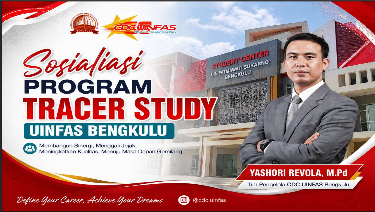 You are currently viewing Bekali Calon Wisudawan, CDC UINFAS Bengkulu Sosialisasikan Pentingnya Tracer Study