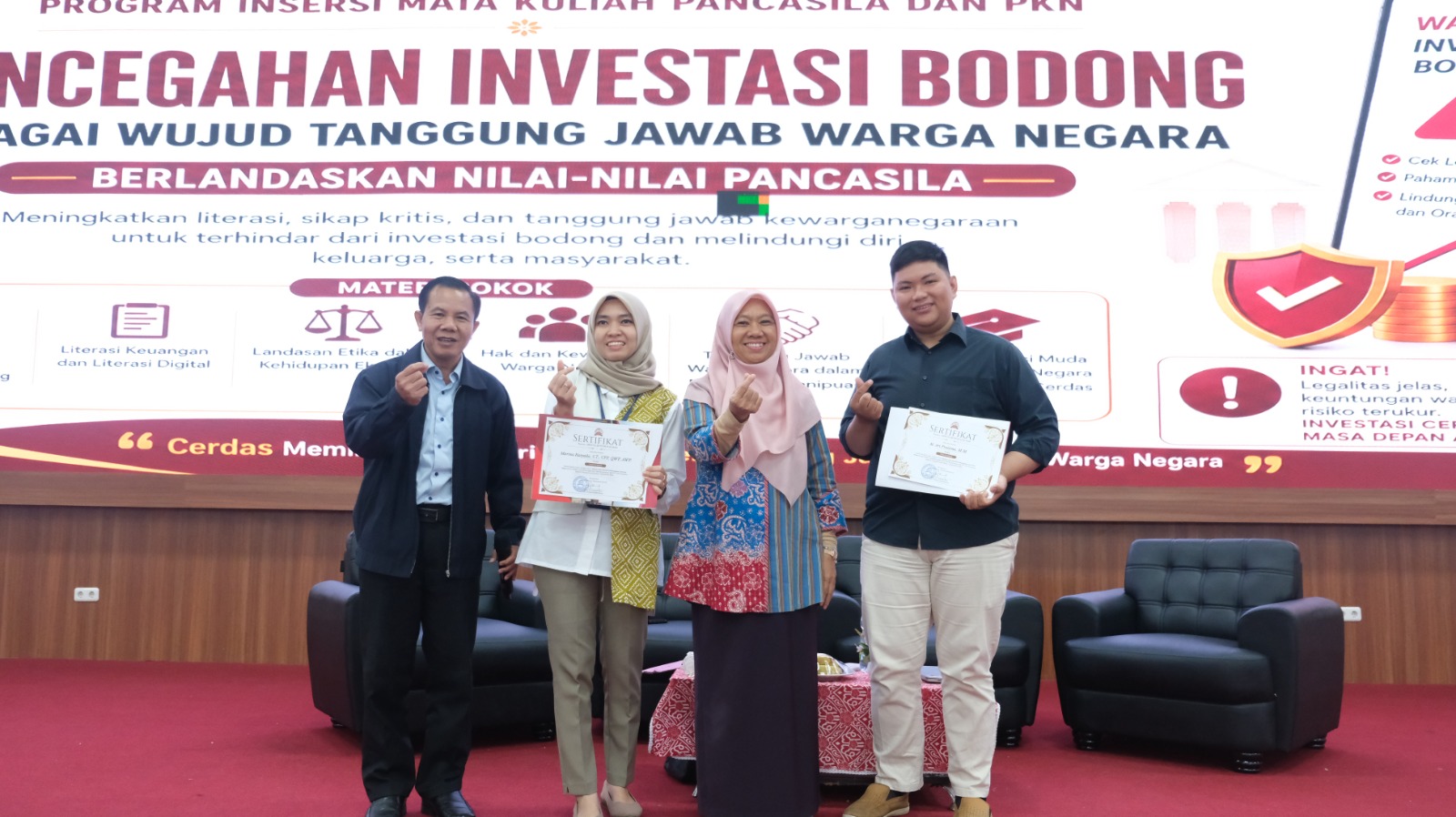 Read more about the article UIN FAS Bekali 1.283 Mahasiswa Baru Cegah Investasi Bodong dan Kenali Pasar Modal