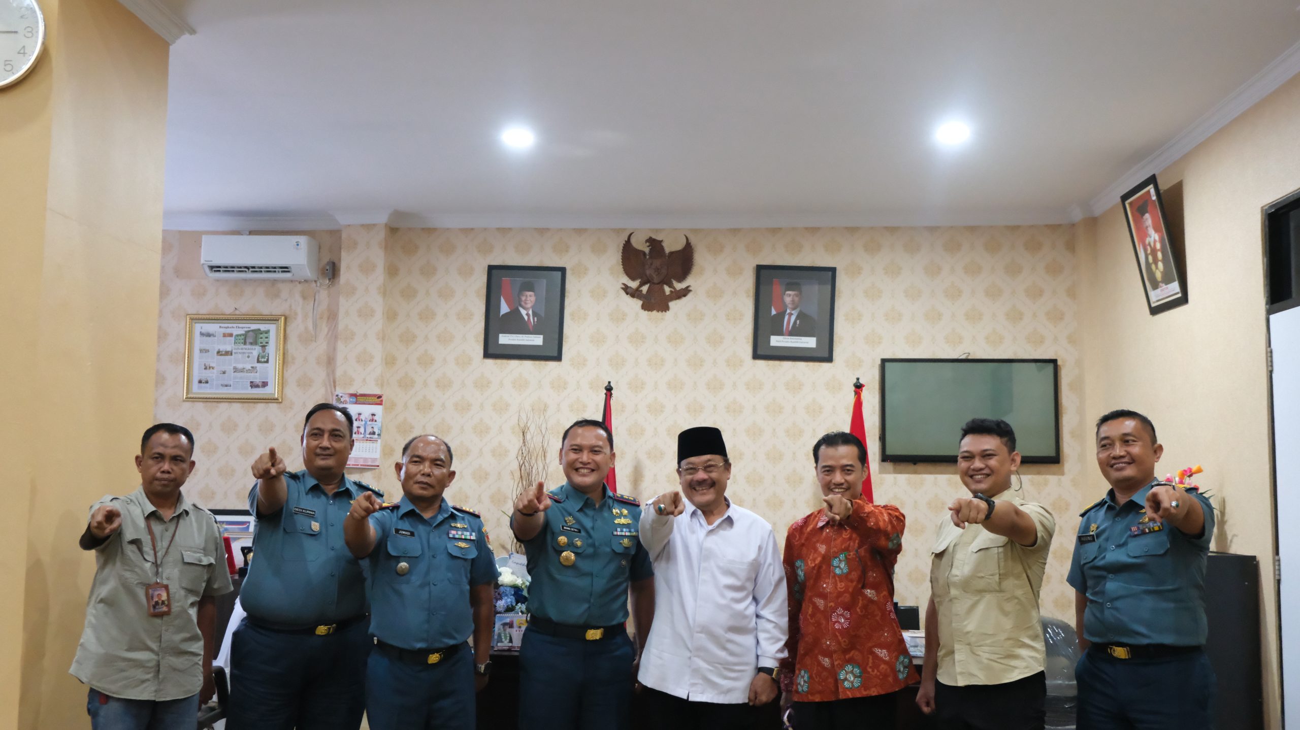 Read more about the article Danlanal Bengkulu Sambangi UIN FAS, Bahas Penguatan Sinergi dan Peluang Kerja Sama