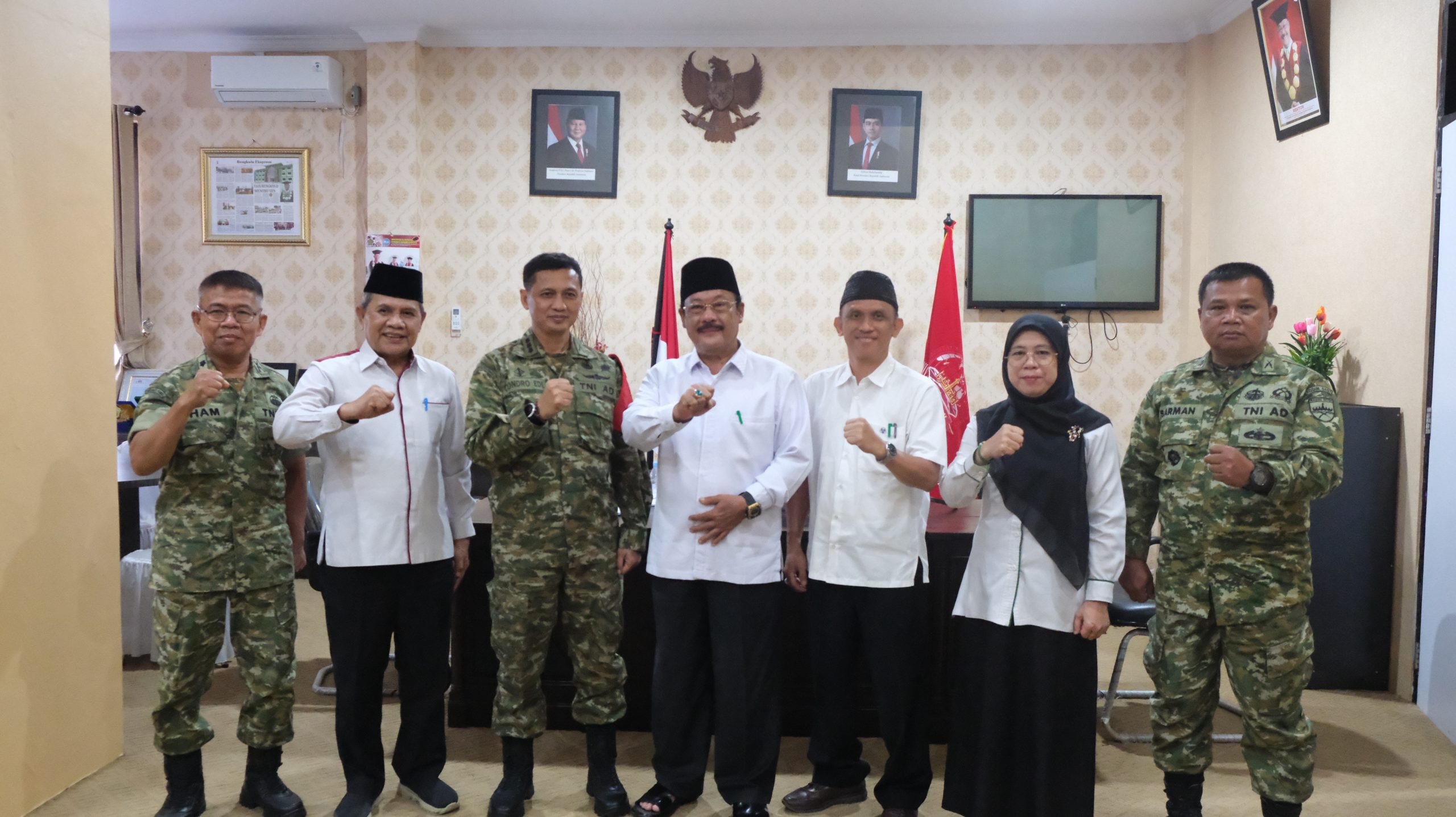 Read more about the article Kodim 0407/Kota Bengkulu Ajak UIN FAS Optimalkan Lahan Kampus untuk Ketahanan Pangan Nasional