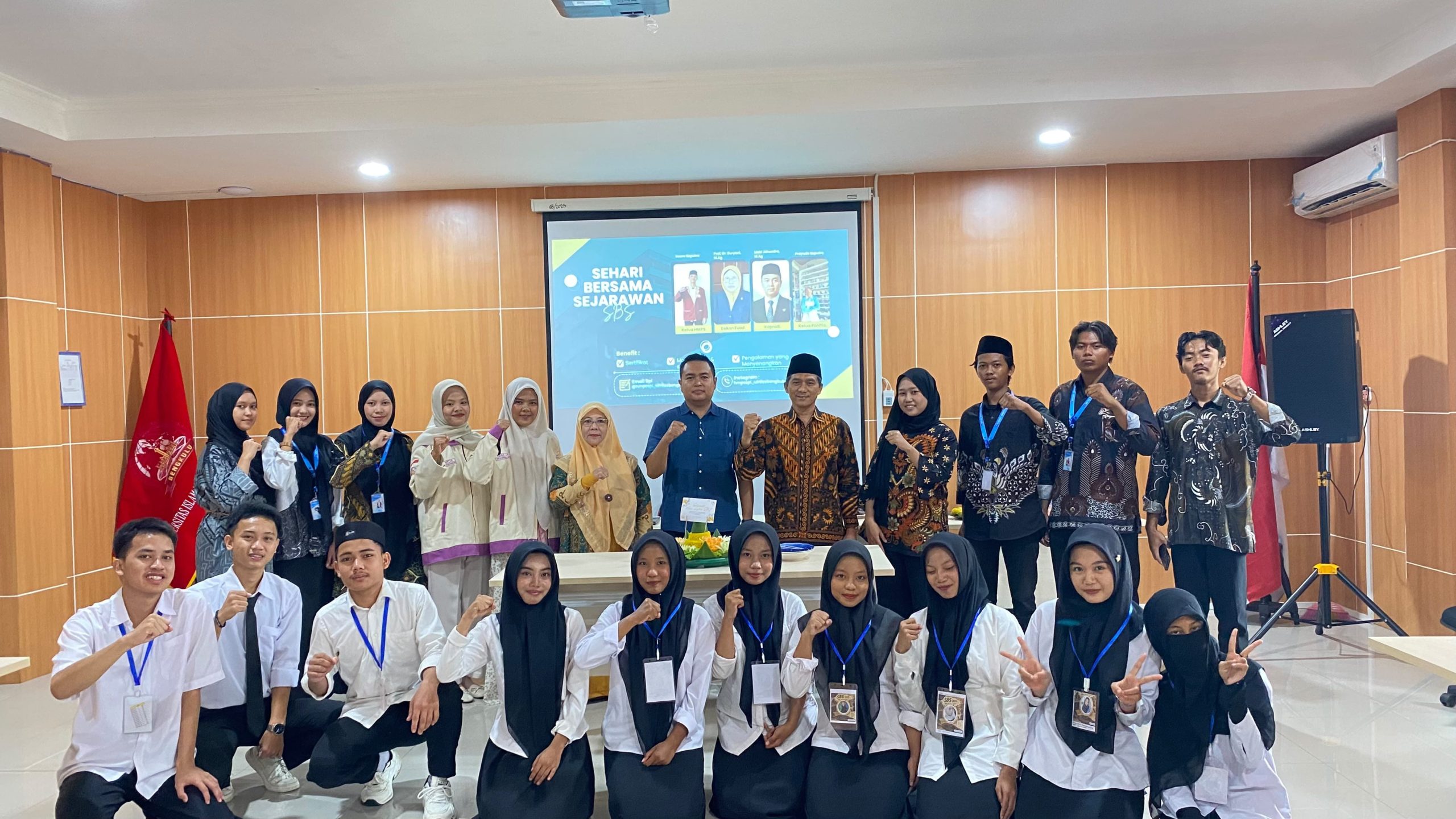 Read more about the article Sambut Mahasiswa Baru dan Harlah ke-15, HMPS SPI Gelar “Sehari Bersama Sejarawan”
