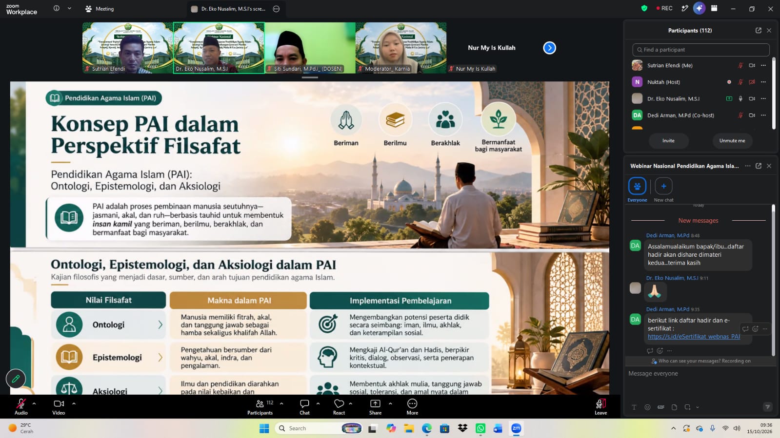 Read more about the article Dosen PAI UIN FAS Bengkulu Jadi Narasumber Seminar Nasional, Perkuat Kolaborasi Akademik dengan STAI Sangatta