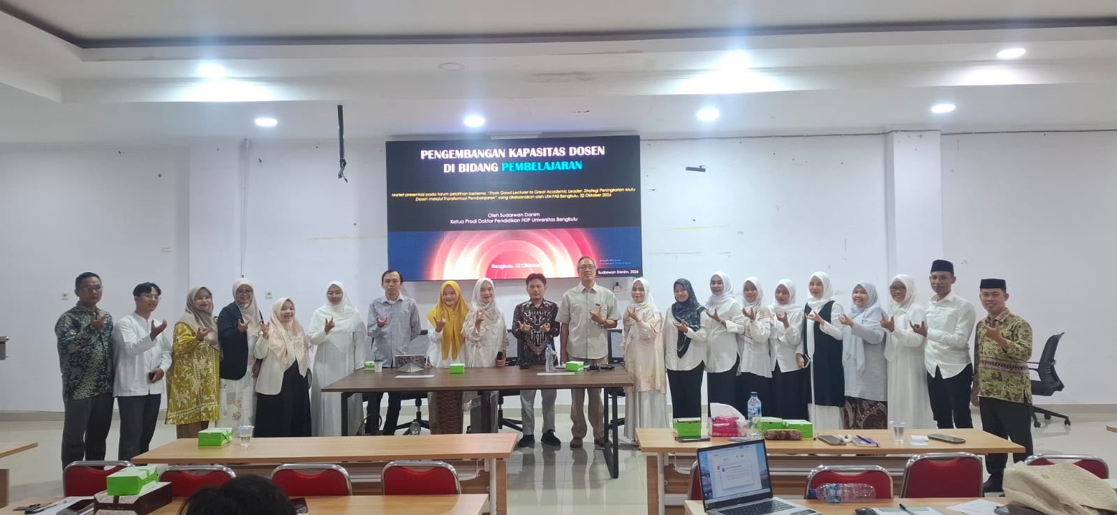 Read more about the article FTT UIN FAS Bengkulu Perkuat Kompetensi Dosen, Bidik Standar Akademik Kelas Dunia